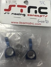 NEW STRC FR Steering Knuckle w/larger outer bearing Blue Granite FREE US SHIP