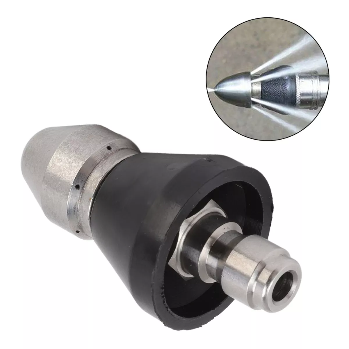 G1/4 Sewer Pipe Unclogger Cleaning Nozzle Pressure Sewer Jetter Nozzle