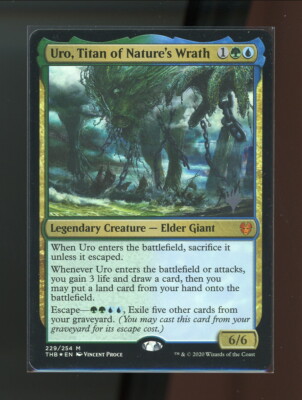 MTG Uro Titan of Nature's Wrath FOIL Theros Beyond Death