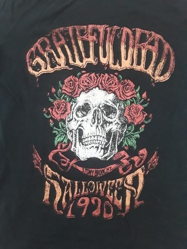 Grateful Dead Shirt Tee Skull Halloween Top Halloween 2
