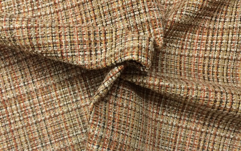 OUTDURA JUBILEE SPICE ORANGE WOVEN OUTDOOR INDOOR FABRIC BY YARD 54"W - Image 4 of 4