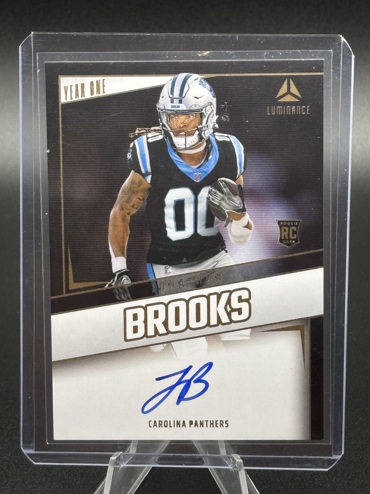 Jonathon Brooks 2024 Luminance Year One Signatures On Card Auto #YOS-JBS Rookie