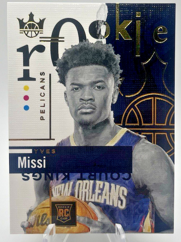 2024-25 Panini Court Kings Rookies I Yves Missi New Orleans Pelicans #113