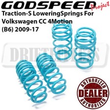 Godspeed Traction-s Sport Lowering Springs Kits For Vw Cc 4motion B6 2009-17