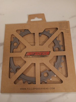 FSA 110 x 38t( 52t) S10Aluminum Chainring - Black 