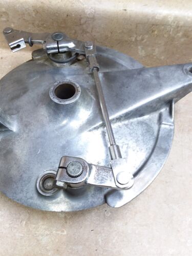 Honda CB77 CL77 Good Rear Wheel Brake Plate Unit 1960s RP-9 - Picture 3 of 11