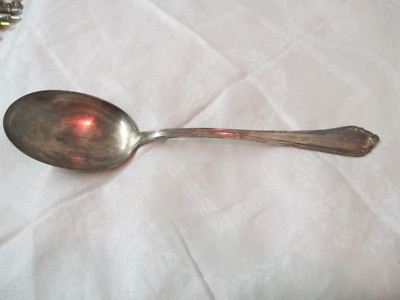 Vintage BSF Bremer Silberschmied Inox Silver plate Casserole Spoon Platura 90 5