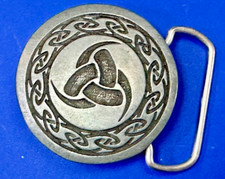 Hippie Style Kutner Signed 2014 Round Limited Edition Of 500 Belt Buckle