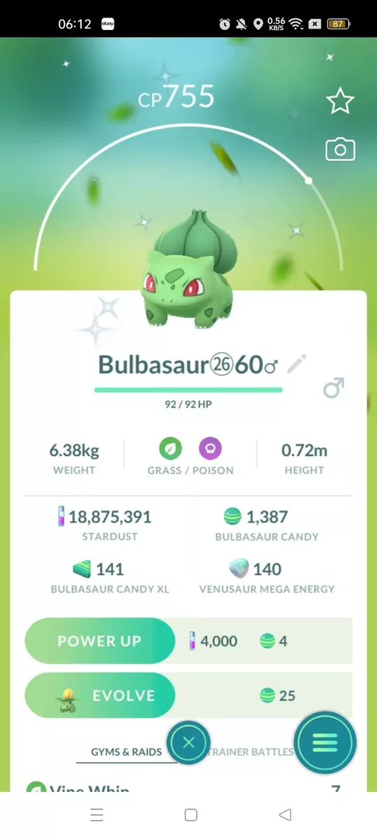 Shiny Bulbasaur Trading - POGO Trading