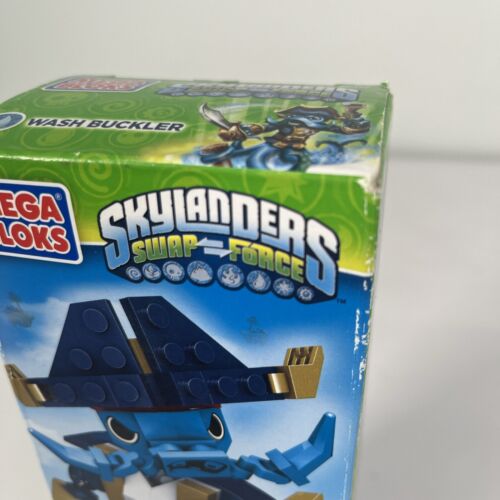 Mega Bloks Skylanders Wash Buckler Figura Costruibile 95322 SWAP Force Nuovo - Foto 2 di 7