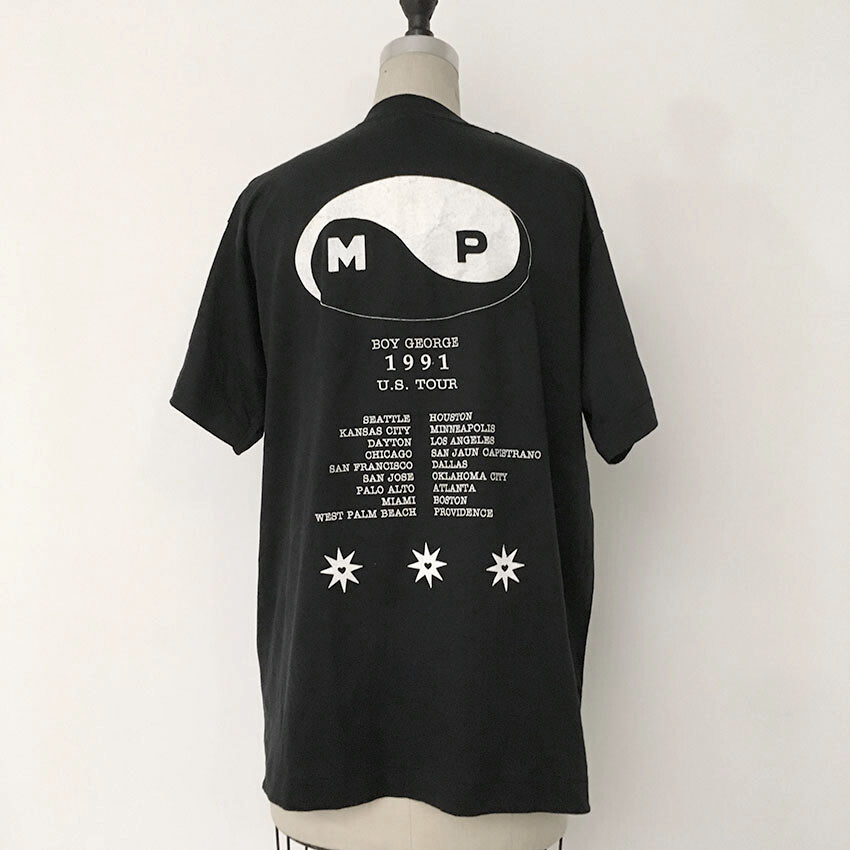 ⭕ 90s Vintage Boy shirt Culture club new wave… Gem