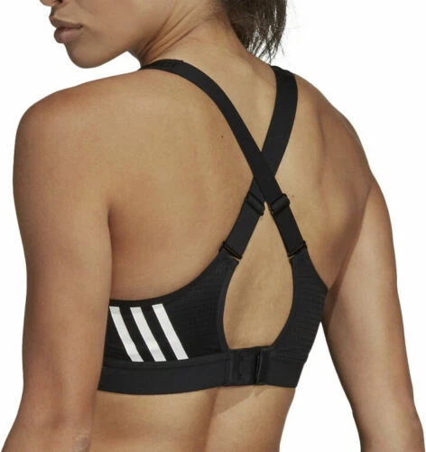 adidas Stronger For It Womens Sports Bra - Black SIZE 34A $65.00 - Image 2 of 4