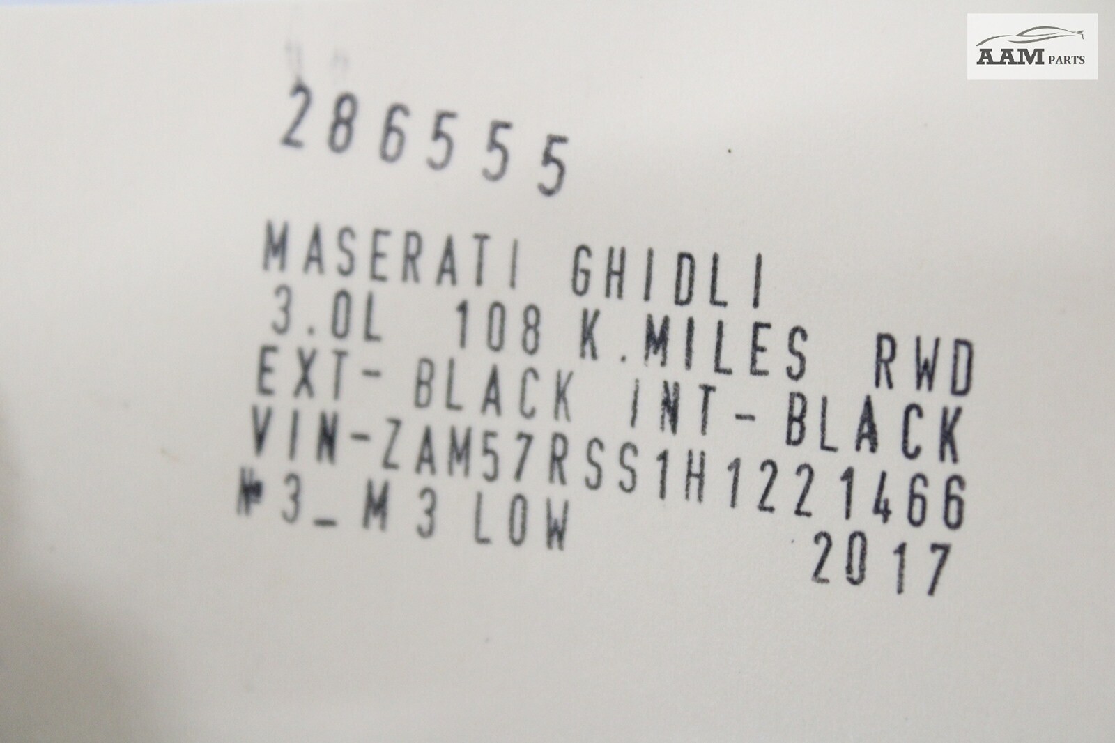 2014-2021 MASERATI GHIBLI FRONT HOOD BONNET LOCK LATCH ACTUATOR OEM