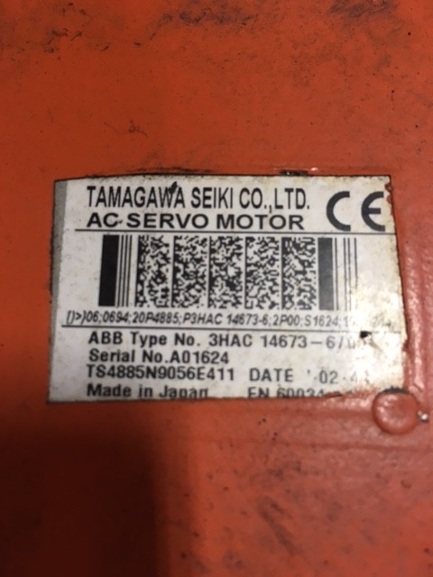 ABB MOTOR MODEL # 3HAC 14673-6