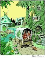 Paul Kirchner "Dope Rider" Art Print, Signed & Sold by Artist