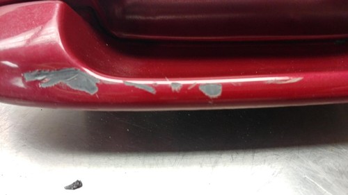 SCRAPED 2003-2007 Cadillac CTS OEM Right Passenger Exterior Door Handle Red - Picture 2 of 3