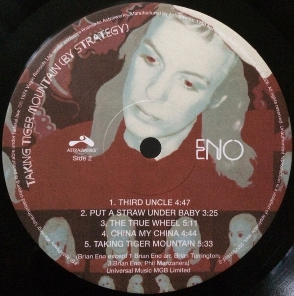 LP TAKING TIGER MOUNTAIN (BY STRATEGY) - ENO, BRIAN
