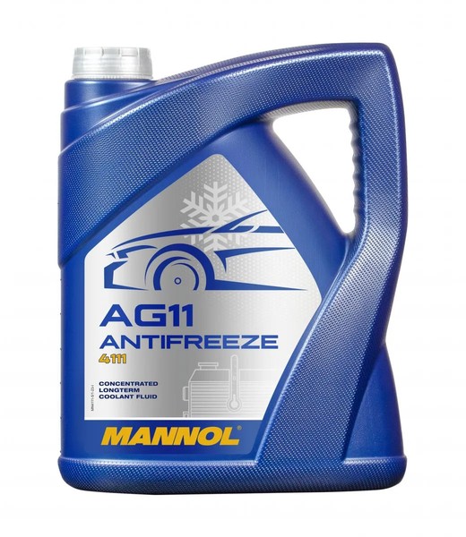Mannol 4111 AG11 Antifreeze KüHlerfrostschutz 5L BSI GB BS 6580:2010-image