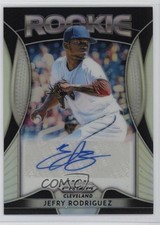 2019 Panini Prizm Rookie Auto Silver Prizm Jefry Rodriguez #RA-JR Auto qh5