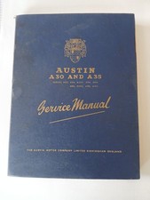 Austin A30 & A35 Service Manual AS3 September 1954