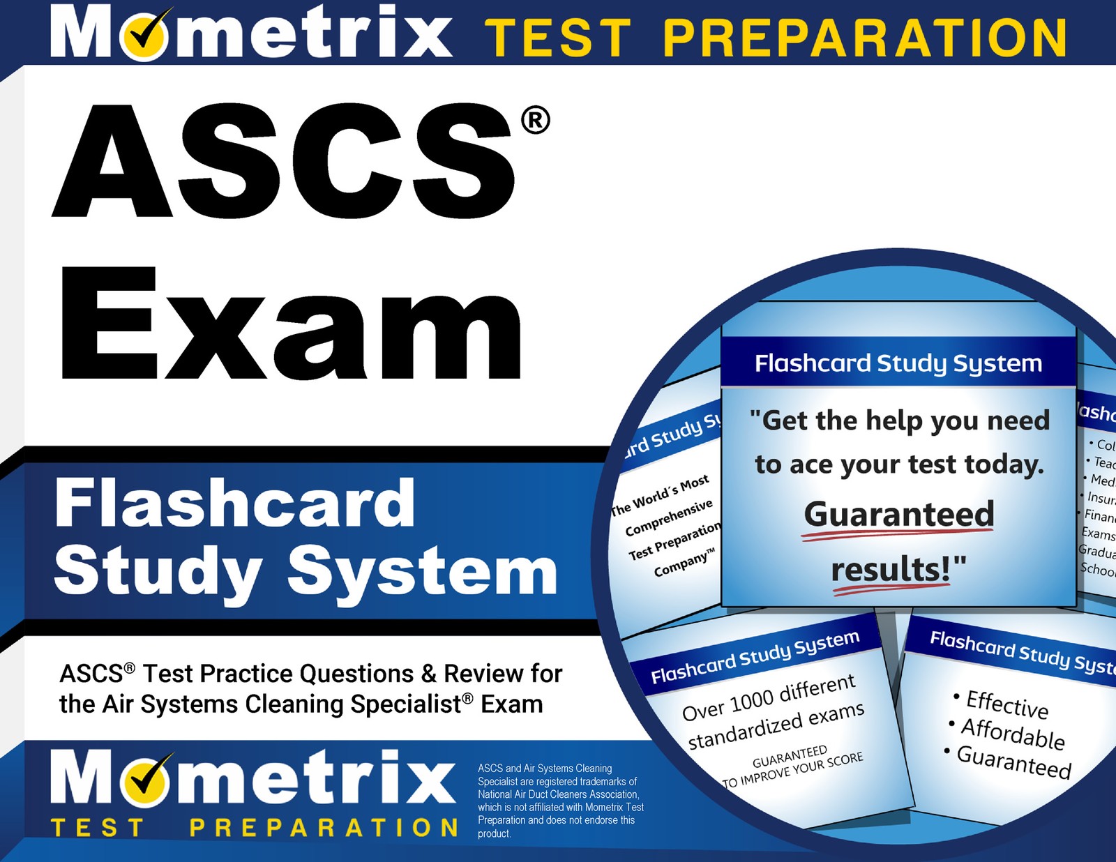 ASCS Exam Flashcard Study System 9781609712082| eBay
