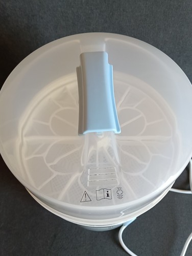 Sterilizzatore elettrico a vapore Chicco Artsana, bianco grigio ad acqua neonato - Foto 2 di 13