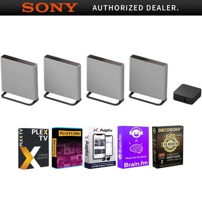 Sony BRAVIA Theater Quad with 16 Speakers Dolby Atmos + Audio & 26 Month Warrant