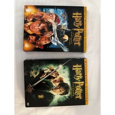Harry Potter Sorcerers Stone Chamber of Secrets DVD Widescreen Edition Set