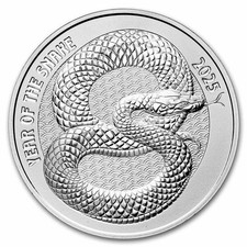 1 oz Silver Round - 2025 APMEX Year of the Snake (Series 2) 84.86 per troy oz