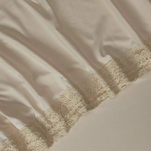  柔软超细纤维钩针花边床单-豪华超细纤维床单-  — 第 2/4 张图片