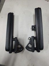 PAIR Permobil Custom Narrow Armrests  Joystick Mount Brackets Holder 14"  2"