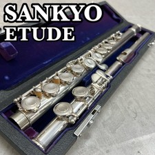 Sankyo ETUDE Querflöte Neusilber versilbert ...