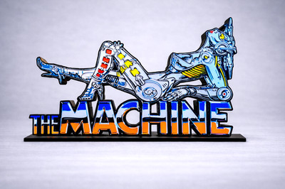 The Machine Bride of Pin Bot Pinball Topper Williams Flipper MOD Aufsteller