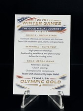 Jack Hughes USA Card Fan Art Cracked Ice