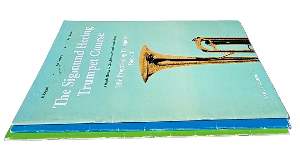 Sigmund Hering Trumpet Course 1, 2, 3, Beginning Advancing Progressing Trumpeter - Image 2 of 4