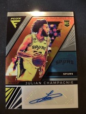 2022-23 Panini Flux Rookies Julian Champagnie Auto San Antonio Spurs