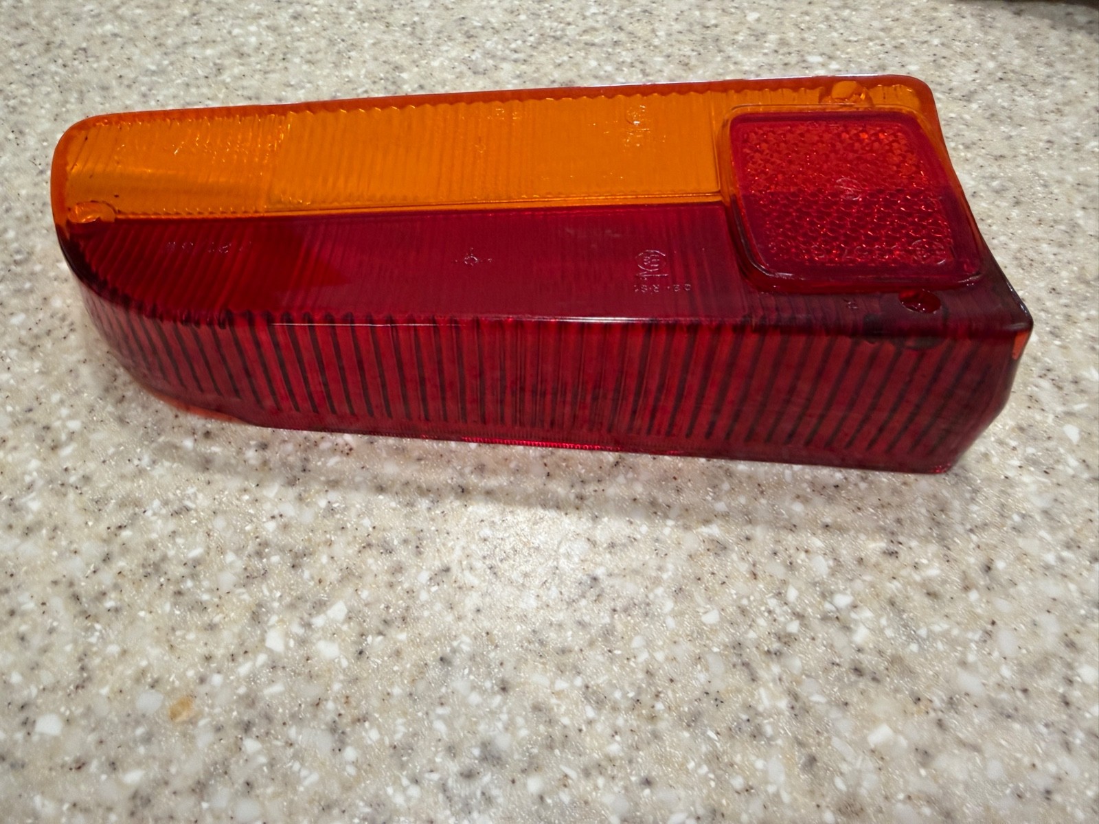 Lamborghini Miura Mangusta Fiat 850 Right Tail Light Only 1 Lens MINT! $179+