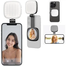 Magnetic Selfie Light for iPhone Phone Light with a Mirror Instant Attachment