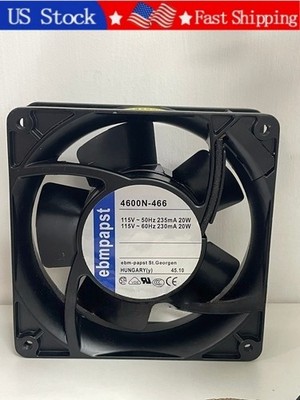 4600N-466 1PCS Brand New Ebmpapst 4600N-466 Fan AC115V 230mA  Fast ship