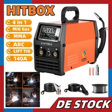 Saldatrice 4 in 1 filo di riempimento MAG inverter elettrodi MIG-200A MMA/LIFT TIG IGBT