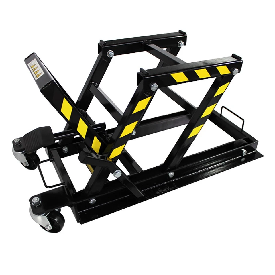 CAVALLETTO ALZA MOTO IDRAULICO PONTE SOLLEVATORE MOTO CUSTOM SOGI SL-50 680 Kg - Immagine 2 di 4