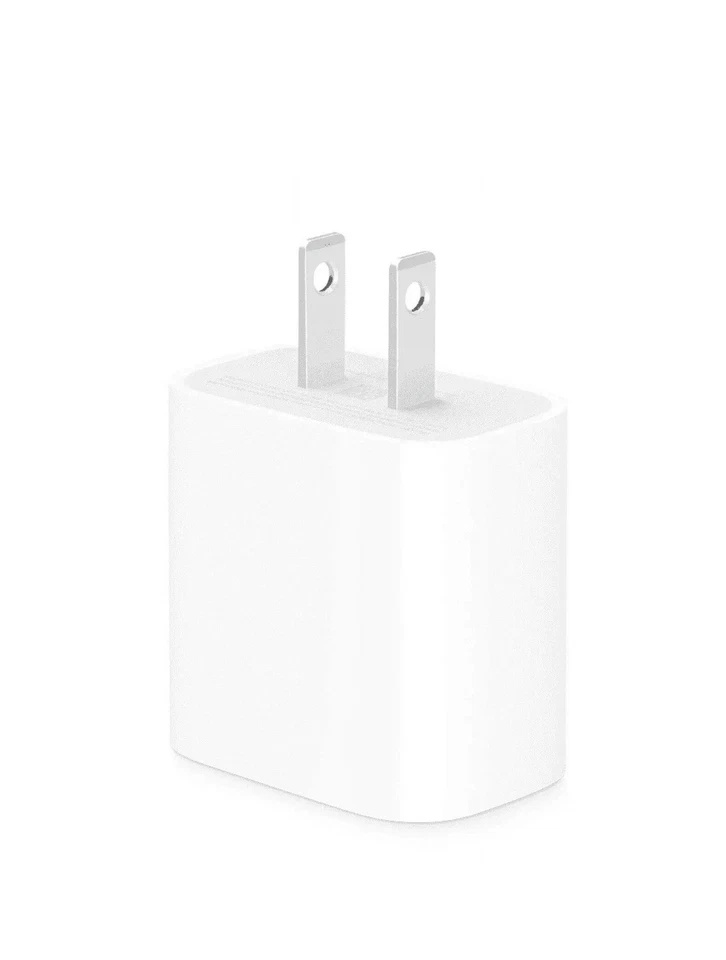 Cargador de pared USB-C oficial Apple 20 W adaptador de corriente rápida OEM MHJA3AM/A - A2305 Foto 2 de 4