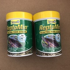Tetra ReptoMin 2-PACK Floating Food Sticks For Turtles, Newts,  Frogs Exp 06/27