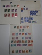 FRANCE LOT 83 TIMBRES TYPE MARIANNE DE GANDON NEUFS ET OBLITERES. A ETUDIER