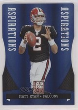 2011 Donruss Elite Aspirations Die-Cut 6/98 Matt Ryan #4 0qo1