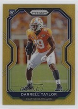 2020 Panini Prizm Rookie Gold Prizm 7/10 Darrell Taylor #389 4f5