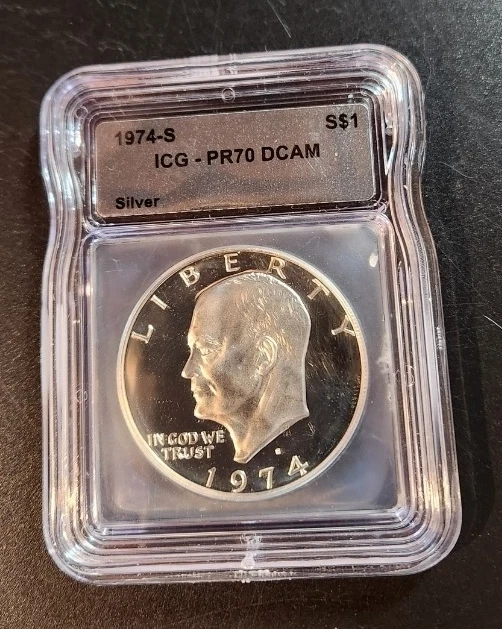 Silver 1974 Eisenhower Dollars (1971-1978) for sale | eBay