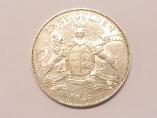 WÜRTTEMBERG 2,- Fiorino 1848 (L4066)