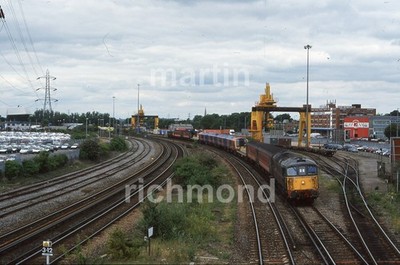 Millbrook Class 33 33103 Class 450 EMU Drag 450017 7.7.03 Fuji 35mm Slide RN570