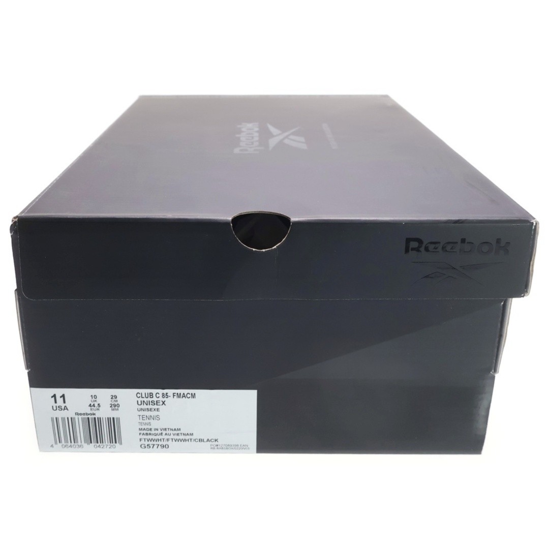 Reebok FMACM CLUB C85 G57790 Low-cut Sneakers White US11 29.0cm Used aadf1204089 thumbnail 6